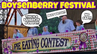 More MUST TRY Knott’s Boysenberry Festival FoodsChecking out Merchandise playing games and MORE [upl. by Naugal]