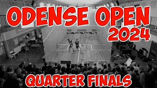 Odense Open 2024  Quarter Finals  Glass Court [upl. by Harpole]