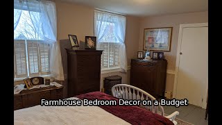 Amazing Transformation in our 1840 Farmhouse Bedrooms Budget Friendly [upl. by Asirahc]