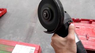 Disqueuse HILTI 125  HILTI 125 Grinding Wheel [upl. by Retniw]