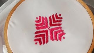 Hand Embroidery Phulkari stitch [upl. by Murial]