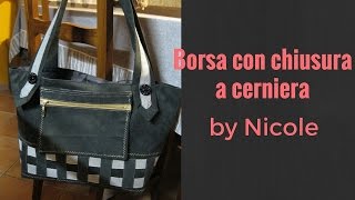 Come realizzare una borsa con chiusura a cerniera [upl. by Samuel]