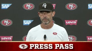 Kyle Shanahan Offers Final Injury Report Ahead of SFvsLAR  49ers [upl. by Tatianna]