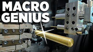 Macro Programming is the Most Powerful Tool in Swiss Machining [upl. by Sielen]