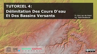 Tutoriel 4 Délimitation Des Cours dEau Et Des Bassins Versants [upl. by Auqinahs]