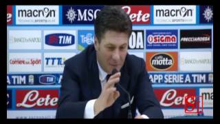 Napoli  Mazzarri dopo la vittoria con il Palermo 130113 [upl. by Marsh]