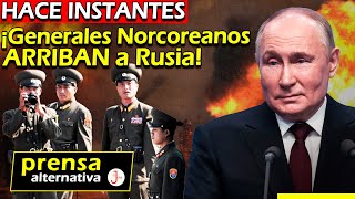 LISTOS PARA LA GUERRA Batallón norcoreano apunta a Ucrania Rusia lo consiguió [upl. by Nlyak]