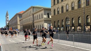 Stadtlauf München 2022 Start 10 km 1 Gruppe SportScheck RUN MUC 2022 [upl. by Naelopan]