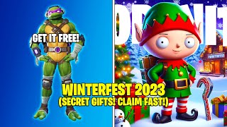 Winterfest has Hidden FREE Gifts 5 of Players in Fortnite [upl. by Weidner808]