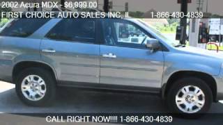 2002 Acura MDX  for sale in MARKHAM IL 60428 [upl. by Therese]