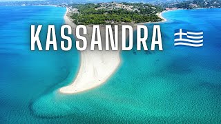 Kassandra  Greece By Drone 4K ⛱ [upl. by Flore614]