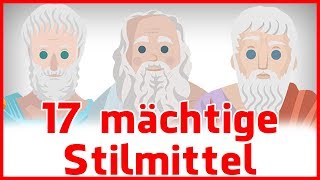 Rhetorische Stilmittel Die 17 wichtigsten Figuren einfach erklärt [upl. by Abran289]