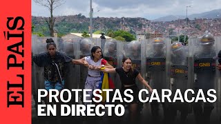 DIRECTO Protestas en Venezuela por la reelección de Nicolás Maduro en vivo  EL PAÍS [upl. by Peterman]