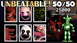 Ultimate Custom Night  5050 Mode Completed [upl. by Na]