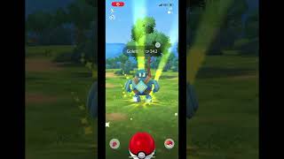 Catching a Golett for the first time pokemon pokemongo golett gopokemongoo [upl. by Aedni]