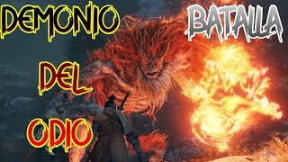 DEMONIO DEL ODIO DERROTADO SEKIRO [upl. by Thorn]