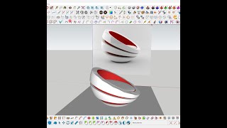 SKETCHUP TUTORIAL  MAKING COMPLEX MODEL  WITHOUT PLUGIN [upl. by Halac]