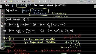 PYQ IIT JEE Mathematics Set Theory Number System Relations amp Functions 01 [upl. by Wilen188]