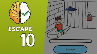 Escape Room Level 10  Brain Out Escape Room No 10  Oh Locked Again  Walkthrough Video [upl. by Zaria]