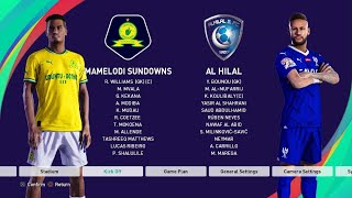 eFootball  Mamelodi Sundowns vs Al Hilal Full Manual Gameplay [upl. by Belda]