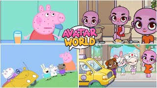 🐷 PEPPA IS NOT VERY WELL 🤒 PEPPA PIG IN AVATAR WORLD ❤️ [upl. by Pouncey924]