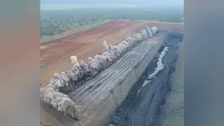 Blasting in Opencast Mines and Dust Suppression [upl. by Almat]