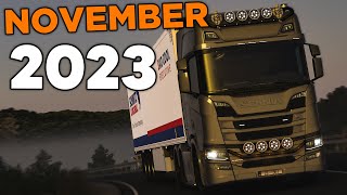 TOP 10 ETS2 MODS  NOVEMBER 2023 [upl. by Tedder34]