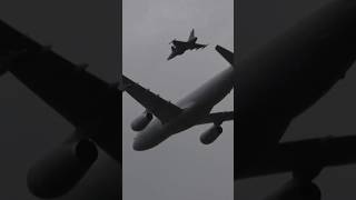 EPIC Airbus KC2 Voyager A330MRTT Flypast  RIAT 2023  Fairford shorts planespotting airshow [upl. by Billmyre]