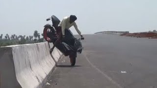 Bogibeel bridge opening bike stunts show  Lakhimpur to Dibrugarh Bike ride  Dosmanta Vlogs [upl. by Tennek796]