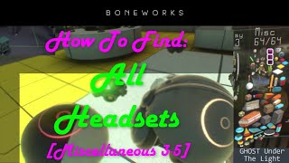 How To Find 3 Headsets 🥽🥽🥽  Miscellaneous 3564 [upl. by Elatia]