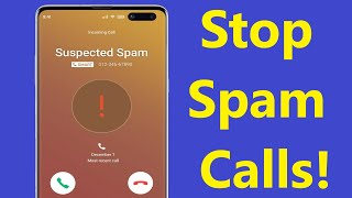 How to Stop Spam Calls on Android Phone  Howtosolveit [upl. by Yxel]