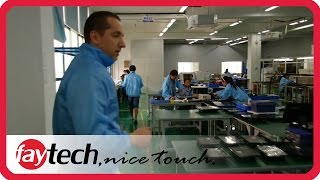 Industrial Touch PC manufacturers faytech factory tour September 2016 [upl. by Mellman]