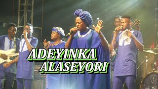 Adeyinka Alaseyori Amazed Yinka Ayefele With Her Performance full vedio [upl. by Garnette]