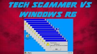 Tech Support Scammer Doesnt Like Windows RG [upl. by Atiuqan]