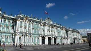 Visite de lErmitage ancien palais dhiver des Tsars à StPetersburg Russie [upl. by Semela]