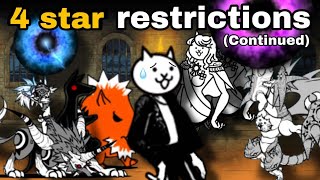 Can you beat battle cats on 4STAR RESTRICTIONS road to ururun [upl. by Eadwina213]