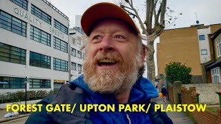 Sweet East London Walk  Forest Gate Upton Park Plaistow 4K [upl. by Kinna696]