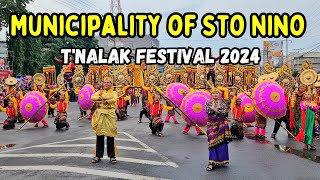 Municipality of Sto Niño Street Dancing Performance  Tnalak Festival 2024 [upl. by Anela]