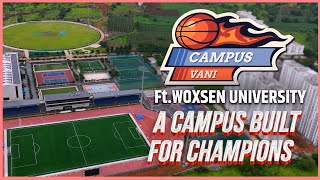 Campus Tour of Asias Finest Sport University with WoxsenUniversity  Campus Vani [upl. by Nosemaj]