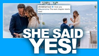 Breaking News Former Bachelor Host Chris Harrison Announces Engagement To Lauren Zima [upl. by Paff]