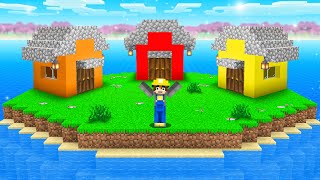 I Built A NEW Town In My Minecraft World [upl. by Leirrad]