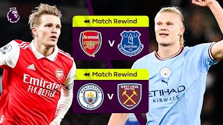 Arsenal vs Everton ● Man City vs West Ham ● 2223 Premier League Highlights [upl. by Mair204]