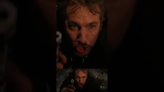 Hans Gruber Alan Rickman falls out of the Nakatomi Plaza Die Hard 1988 brucewillis diehard [upl. by Aihsetel]