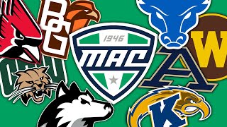 MAC Football  All Logos RANKED [upl. by Alika]