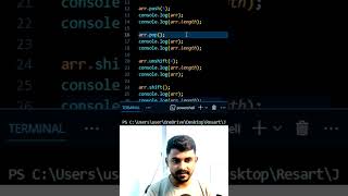 Array in JavaScript shorts javascript coding [upl. by Filipe35]