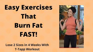 Easy Exercises That Burn Fat FAST [upl. by Aziaf]