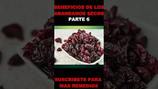 Beneficios De Los Arandanos Secos  Que Beneficios Tiene El Arandano Para La Salud Parte 6 [upl. by Ahras287]