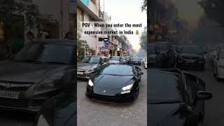 Lamborghini Huracan Evo Spyder Supercars in Delhi  India [upl. by Henrion]