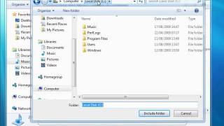 Windows 7 Tutorial 7  Using libraries [upl. by Imogene]