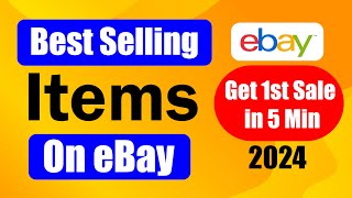 Best Selling Items on eBay in 2024 [upl. by Yrelle260]